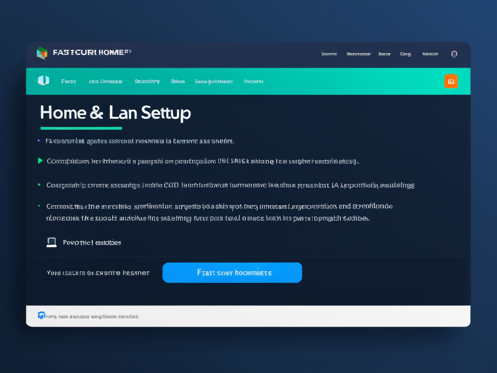 Featured image for blog post: Fast & Secure Home LAN Setup for Beginners